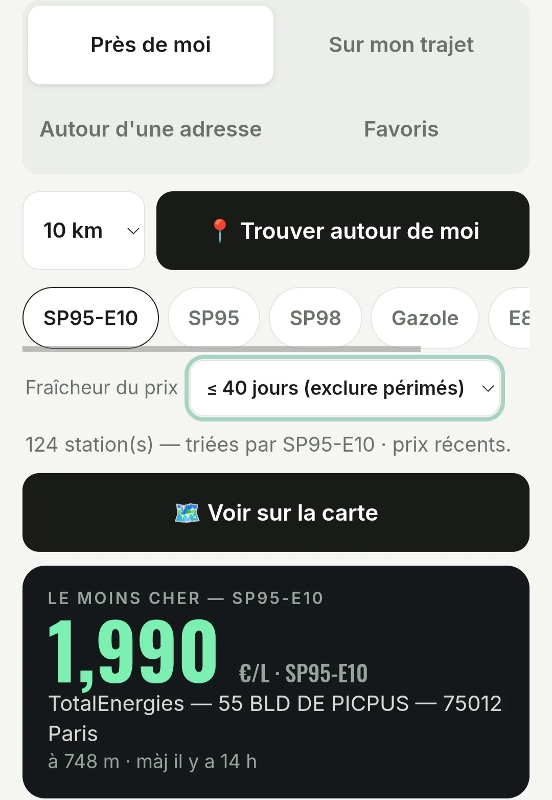 Couverture de Carburants