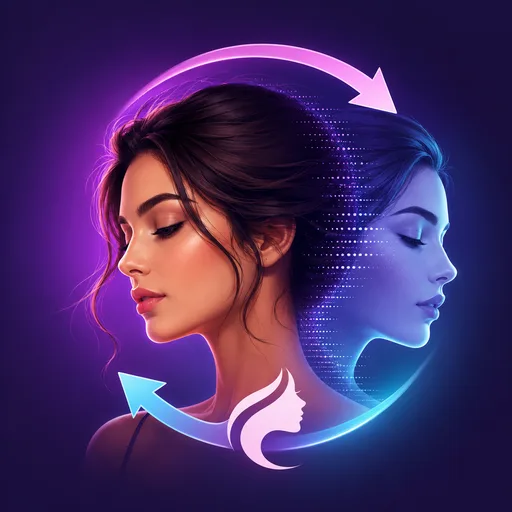 Logo Morphiqo : échange de visage sur l'appareil
