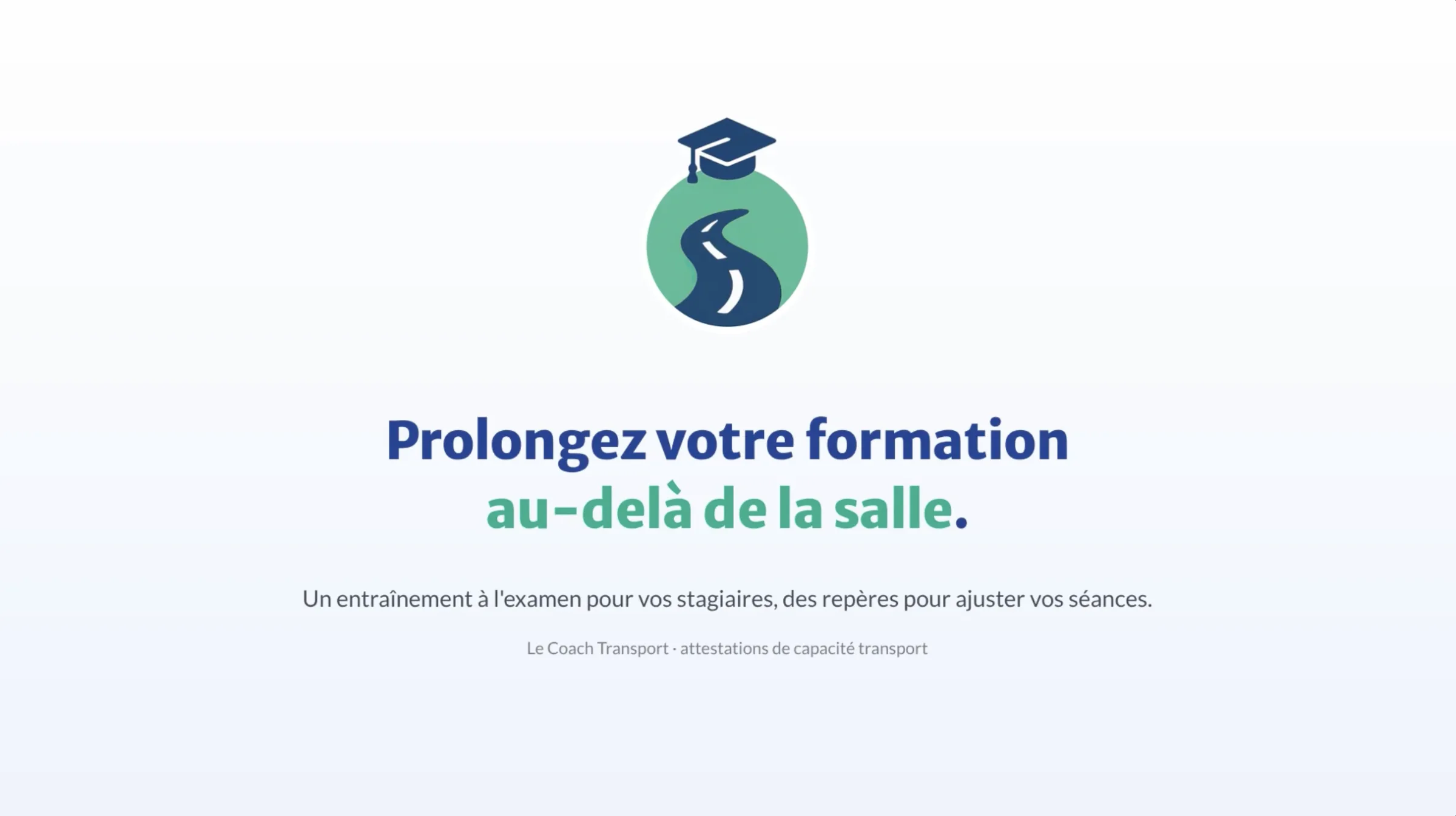 Le Coach Transport pour les pros : prolongez votre formation au-delà de la salle.